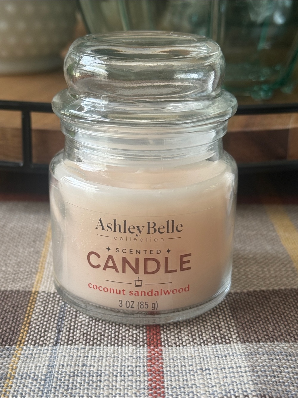 Ashley Belle collection Coconut Sandalwood Scented Candle 3 oz